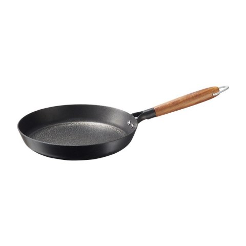Küchenprofi Country - Patelnia żeliwna z powłoką nieprzywierającą, średnica 28 cm (czarny)