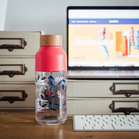 Quokka Ice - Butelka na wodę ecozen 570 ml (Blooms)