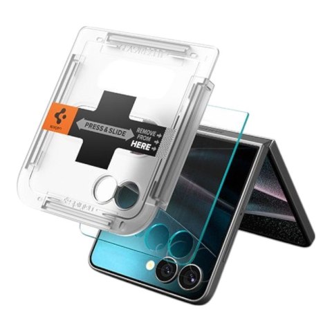 Spigen GLAS.TR EZ Fit HD 2-Pack - Szkło hartowane do Samsung Galaxy Z Flip 7