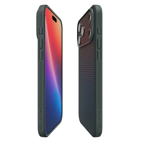 Spigen Liquid Air - Etui do iPhone 17 Pro Max (Abyss Green)