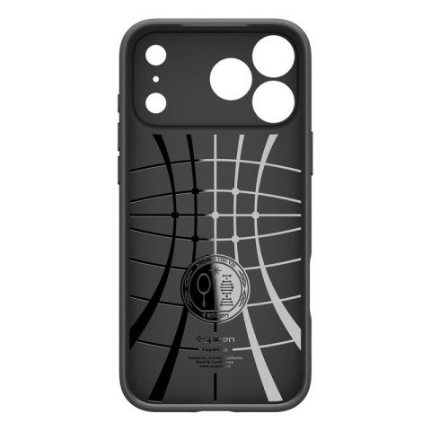 Spigen Liquid Air - Etui do iPhone 17 Pro Max (Matte Black)