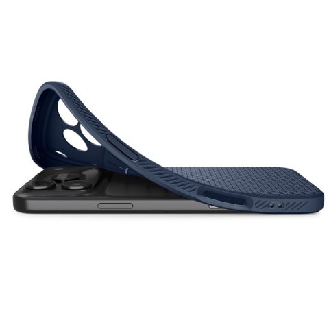 Spigen Liquid Air - Etui do iPhone 17 Pro (Navy Blue)