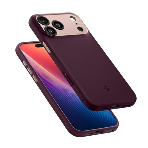 Spigen Nano Pop Mag MagSafe - Etui do iPhone 17 Pro Max (Burgundy Bean)
