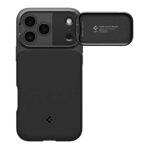 Spigen Optik Armor Mag MagSafe - Etui do iPhone 17 Pro (Black)