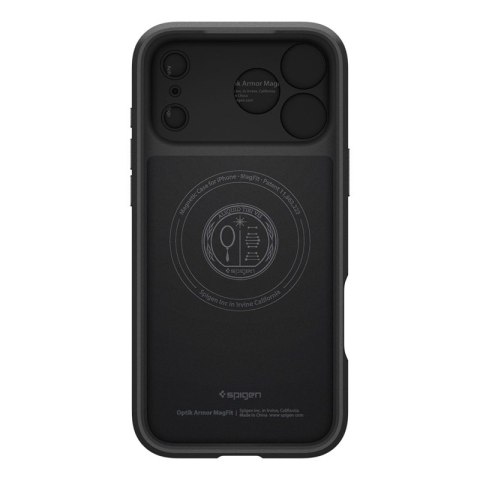 Spigen Optik Armor Mag MagSafe - Etui do iPhone 17 Pro (Black)