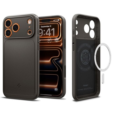 Spigen Thin Fit Mag MagSafe - Etui do iPhone 17 Pro Max (Gunmetal)