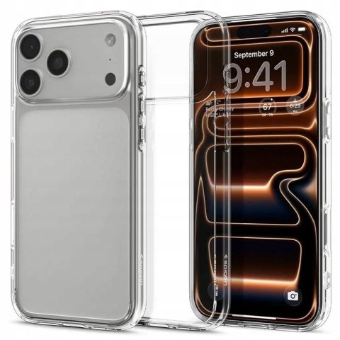 Spigen Ultra Hybrid - Etui do iPhone 17 Pro Max (Crystal Clear)