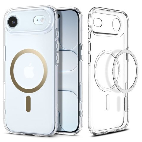 Spigen Ultra Hybrid Mag MagSafe - Etui do iPhone Air (Clear/Gold)
