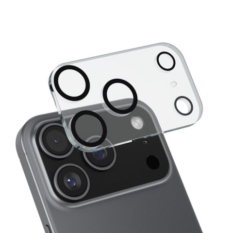 Crong Lens Shield - Szkło na aparat i obiektyw iPhone 17 Pro