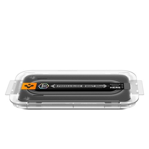 Spigen GLAS.TR EZ Fit Pro Privacy - Szkło hartowane z filtrem prywatyzującym do iPhone 17 / 17 Pro / 16 Pro