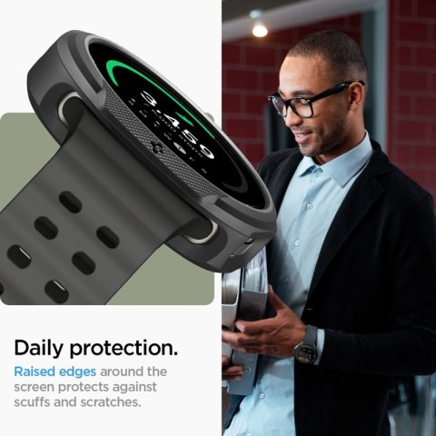 Spigen Liquid Air - Obudowa do Samsung Galaxy Watch 8 40 mm (Matte Black)