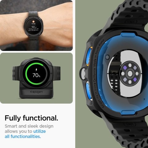 Spigen Liquid Air - Obudowa do Samsung Galaxy Watch 8 40 mm (Matte Black)