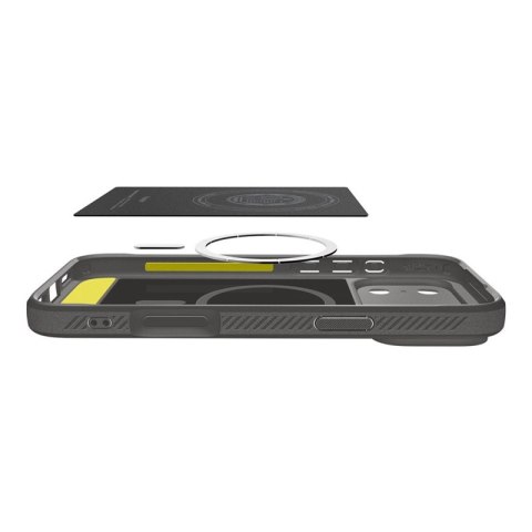 Spigen Rugged Armor Mag MagSafe - Etui do iPhone 17 Pro (Grey)
