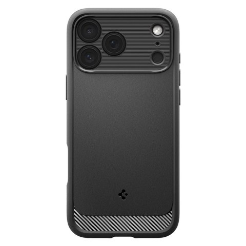 Spigen Rugged Armor Mag MagSafe - Etui do iPhone 17 Pro (Matte Black)