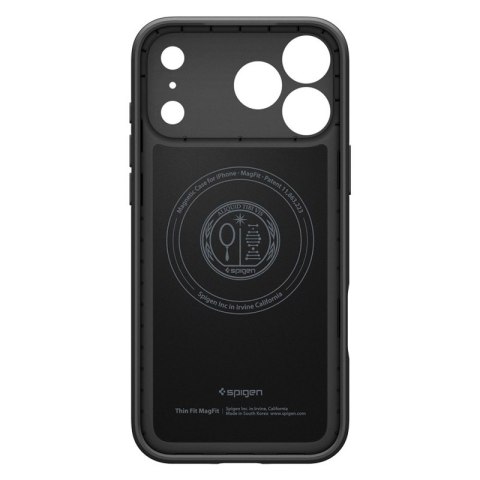 Spigen Thin Fit Mag MagSafe - Etui do iPhone 17 Pro (Black)