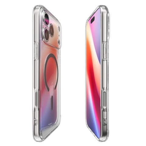 Spigen Ultra Hybrid Mag MagSafe - Etui do iPhone 17 Pro (Clear/Graphite)