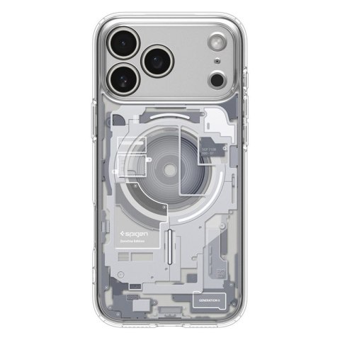 Spigen Ultra Hybrid Mag MagSafe - Etui do iPhone 17 Pro (Zero One White)