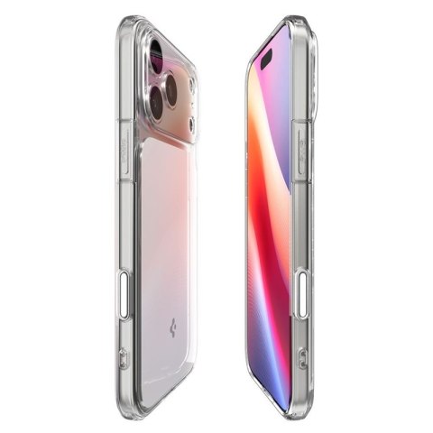 Spigen Ultra Hybrid T Mag MagSafe - Etui do iPhone 17 Pro (Clear/White)