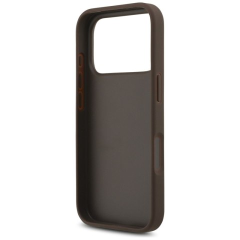 Guess 4G Big Logo - Etui iPhone 17 Pro (brązowy)