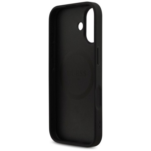 Guess 4G Printed Stripes MagSafe - Etui iPhone 17 (czarny)