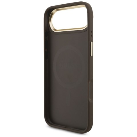 Guess 4G Strass Logo MagSafe - Etui iPhone Air (brązowy)