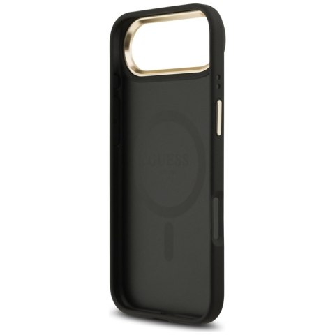 Guess 4G Strass Logo MagSafe - Etui iPhone Air (czarny)