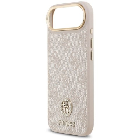 Guess 4G Strass Logo MagSafe - Etui iPhone Air (różowy)