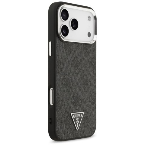 Guess 4G Triangle Logo MagSafe - Etui iPhone 17 Pro Max (czarny)