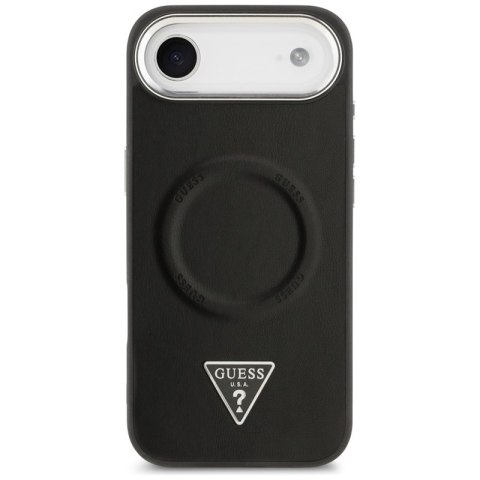 Guess Triangle Logo MagSafe - Etui iPhone Air (czarny)