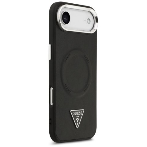 Guess Triangle Logo MagSafe - Etui iPhone Air (czarny)