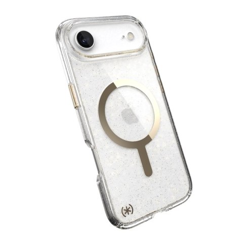 Speck Presidio Lux MagSafe - Etui iPhone Air (Glitter / Gold Metallic)