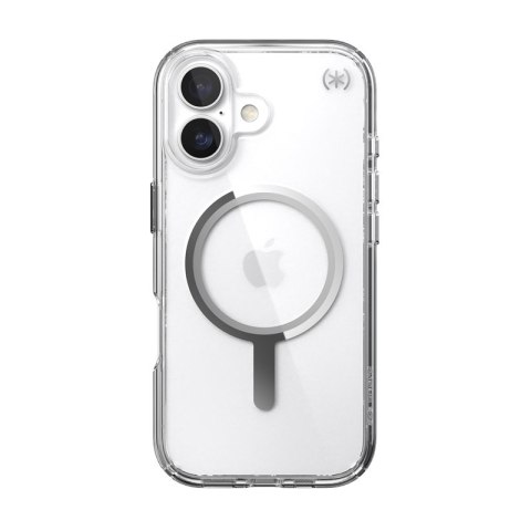 Speck Presidio Perfect Clear MagSafe - Etui iPhone 17 (Clear / Silver)