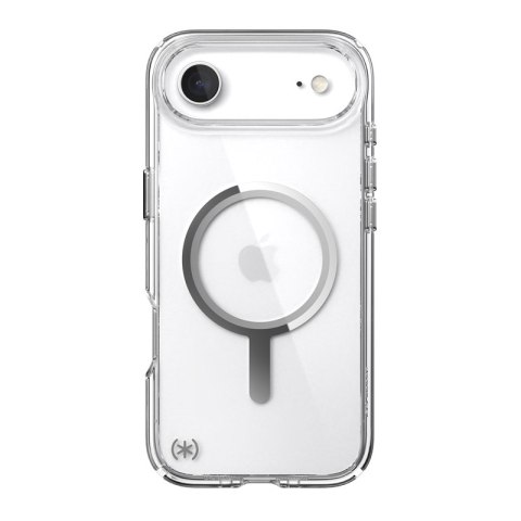 Speck Presidio Perfect Clear MagSafe - Etui iPhone Air (Clear / Silver)