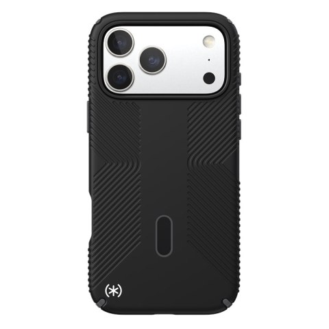 Speck Presidio2 Grip ClickLock & MagSafe - etui na iPhone'a 17 Pro Max (czarne / szare / białe)