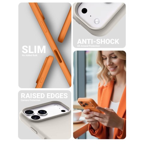 Crong Color Cover Magnetic - Etui MagSafe iPhone Air (niebieski)