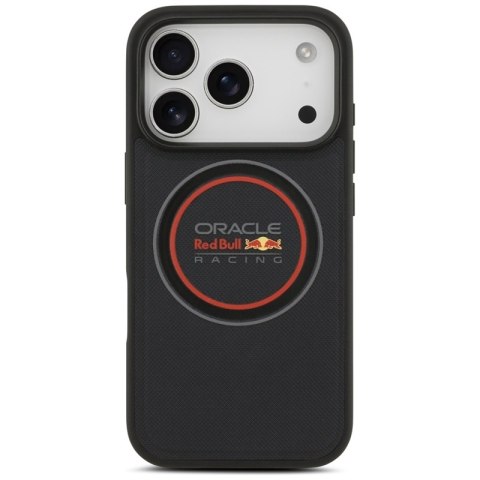 Red Bull Meshed Logo And Red Ring MagSafe - Etui iPhone 17 Pro (granatowy)