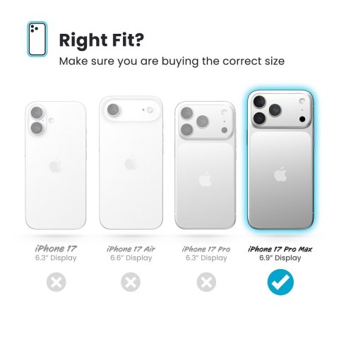 Speck Presidio Perfect-Clear - Etui iPhone 17 Pro Max (Clear)