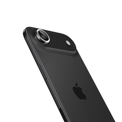 Spigen Optik Pro GLAS.TR EZ Fit Camera Protector 2-Pack - Szkło ochronne na obiektyw do iPhone Air (2 szt) (Silver)
