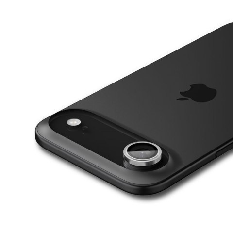 Spigen Optik Pro GLAS.TR EZ Fit Camera Protector 2-Pack - Szkło ochronne na obiektyw do iPhone Air (2 szt) (Silver)