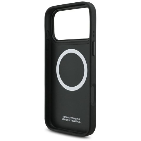 BMW M Carbon Logo MagSafe - Etui iPhone 17 Pro Max (niebieski)