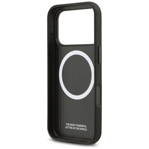 BMW M FW Metal Logo MagSafe - Etui iPhone 17 Pro Max (czarny)