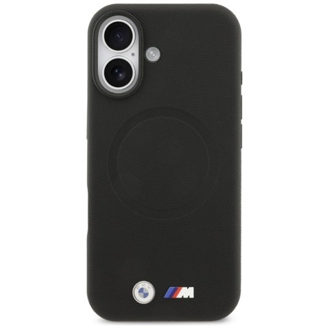 BMW M FW Metal Logo MagSafe - Etui iPhone 17 (czarny)