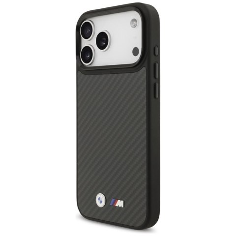 BMW M Kevlar Matt MagSafe - Etui iPhone 17 Pro Max (czarny)