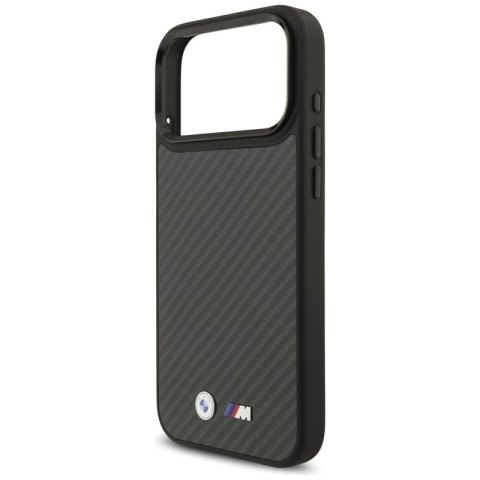 BMW M Kevlar Matt MagSafe - Etui iPhone 17 Pro Max (czarny)