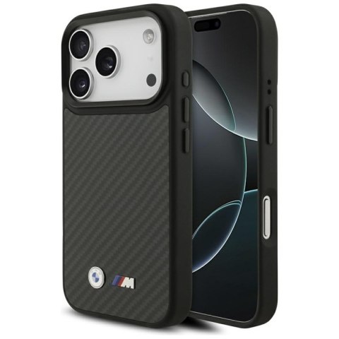 BMW M Kevlar Matt MagSafe - Etui iPhone 17 Pro (czarny)