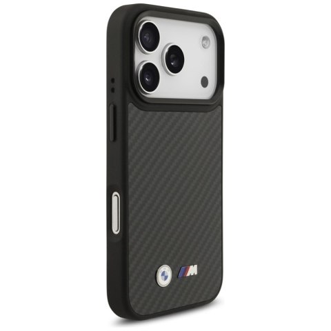 BMW M Kevlar Matt MagSafe - Etui iPhone 17 Pro (czarny)