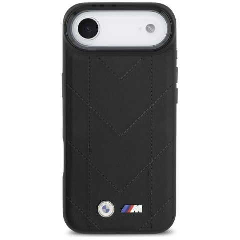BMW M Quilted Logo MagSafe - Etui iPhone Air (czarny)