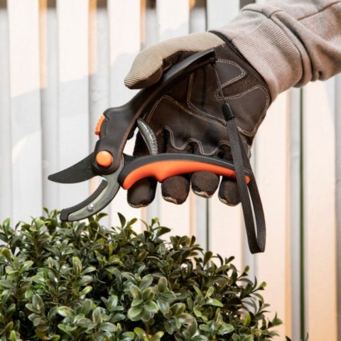 Black&Decker - Sekator kowadełkowy / nożyce ogrodowe do kwiatów i żywopłotu ostrze ze stali hartowanej