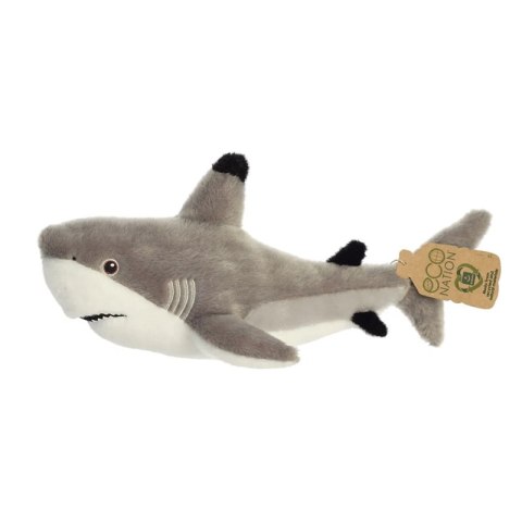 Eco Nation - Pluszowa maskotka / przytulanka Rekin Żarłacz Czarnopłetwy 38 cm Eco-Friendly