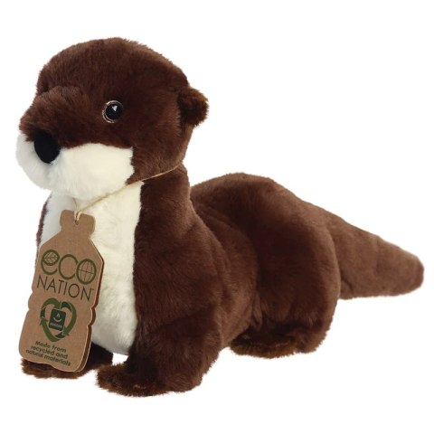 Eco Nation - Pluszowa maskotka / przytulanka Wydra Rzeczna 34 cm Eco-Friendly